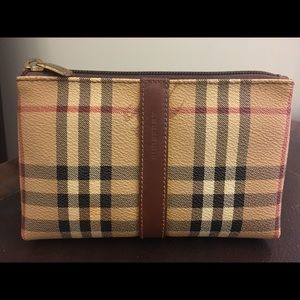 Authentic Burberry make-up case/pouch